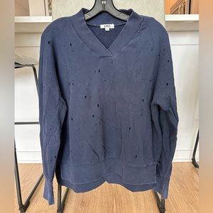 LNA distressed sweatshirt, never been worn!